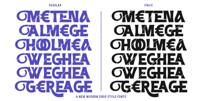 Gereage Font Poster 6