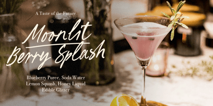 Written by Artist Font Poster 3