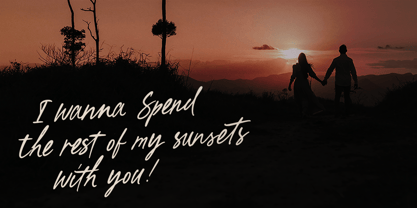 Written by Artist Font Poster 5