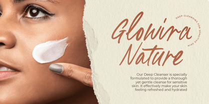 Written by Artist Font Poster 8