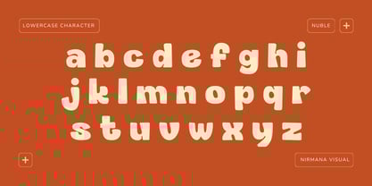 Nuble Retro Font Poster 4