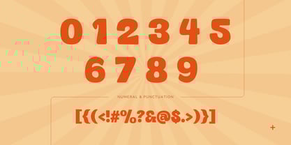 Nuble Retro Font Poster 8