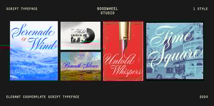 GW Cainley Font Poster 14