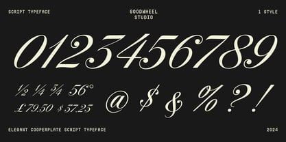 GW Cainley Font Poster 8