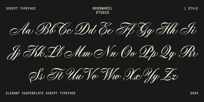 GW Cainley Font Poster 2