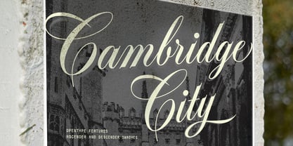 GW Cainley Font Poster 7