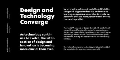 Haniva Font Poster 3