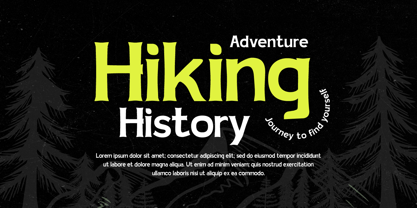 Jinko Pro Font Poster 3