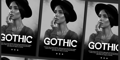 Jinko Pro Font Poster 6