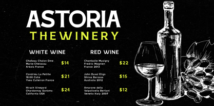 Jinko Pro Font Poster 5