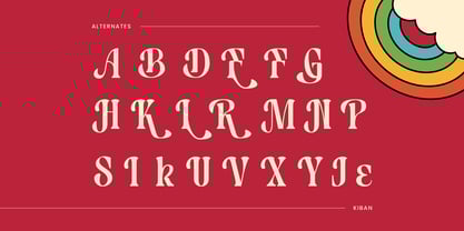 Kiban Retro Font Poster 6