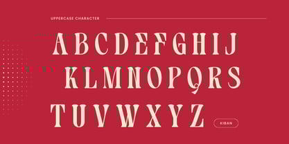 Kiban Retro Font Poster 2