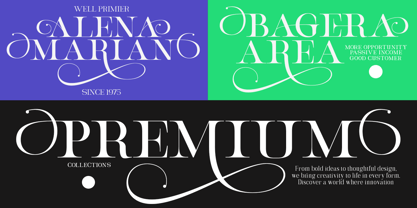 Aghetha Queen Font Poster 7
