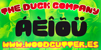 The Duck Company Font Poster 3