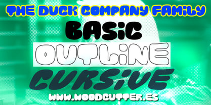 The Duck Company Font Poster 7
