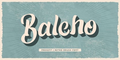 Baleho Font Poster 1