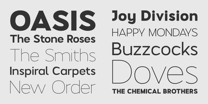 Trafford Font Poster 5