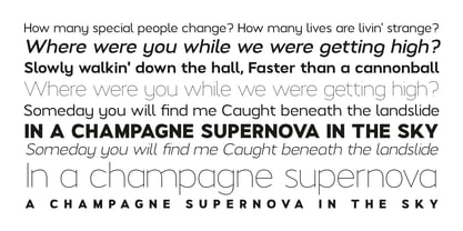 Trafford Font Poster 2