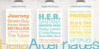 Hellafine Font Poster 4