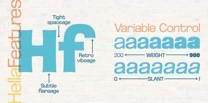 Hellafine Font Poster 3