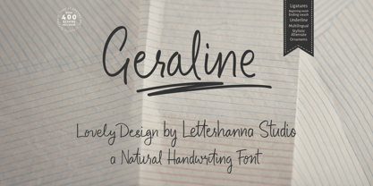 Geraline Font Poster 1
