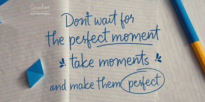 Geraline Font Poster 6