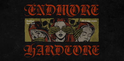 Young Black Font Poster 5