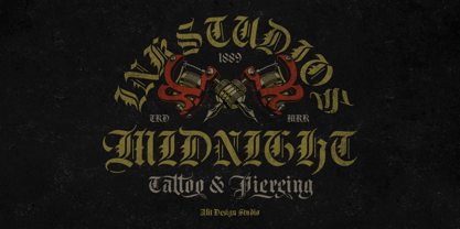 Young Black Font Poster 3