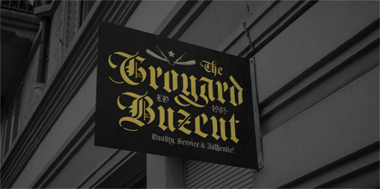 Young Black Font Poster 12