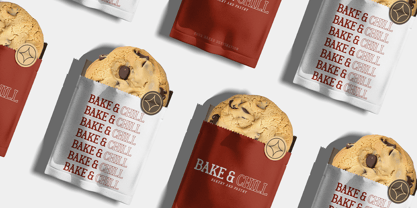 Second Choice Font Poster 7