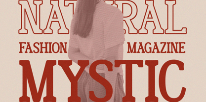 Second Choice Font Poster 8