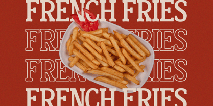 Second Choice Font Poster 9