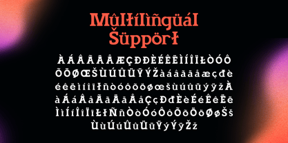 Aeon Nitoh Font Poster 7