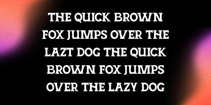 Aeon Nitoh Font Poster 2