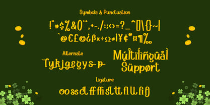 Golday Font Poster 3