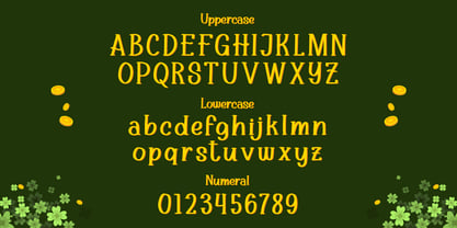 Golday Font Poster 2