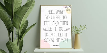 Cider Lime Font Poster 8