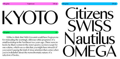 Ballmer Font Poster 3