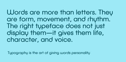 Defused Font Poster 5