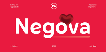 Negova Font Poster 1