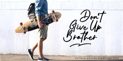 Zoitelia Font Poster 2