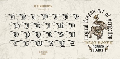 Braysilk Font Poster 8