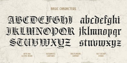 Braysilk Font Poster 4