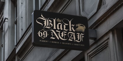 Braysilk Font Poster 9