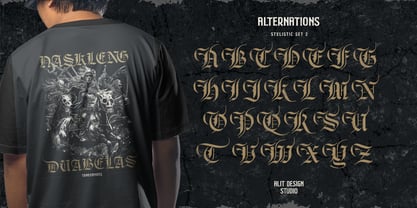 Braysilk Font Poster 7