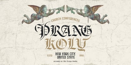 Braysilk Font Poster 3