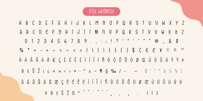 Fox Whimsy Font Poster 9