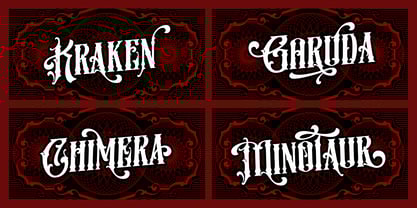 Nightson Font Poster 5