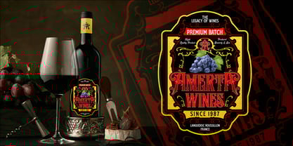 Nightson Font Poster 7