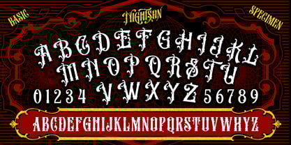 Nightson Font Poster 4